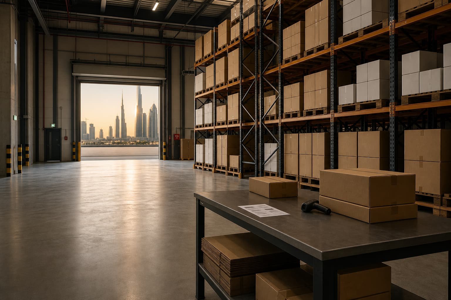 Dubai fulfilment operations connecting product supply, storefronts and dispatch